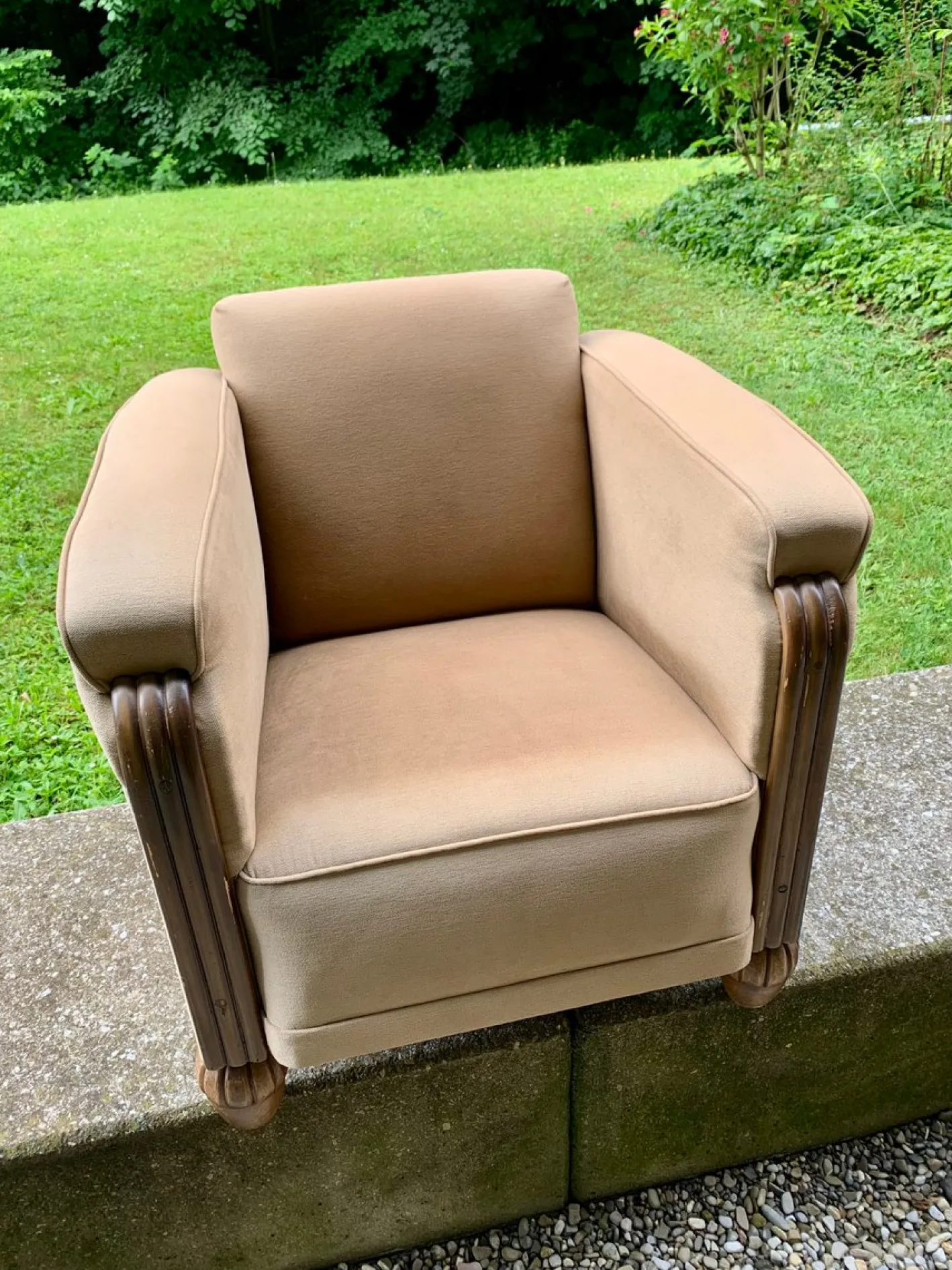 Set aus Vintage Art Deco Stühlen, 1920er