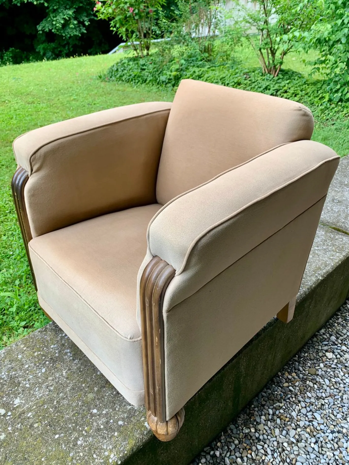 Set aus Vintage Art Deco Stühlen, 1920er