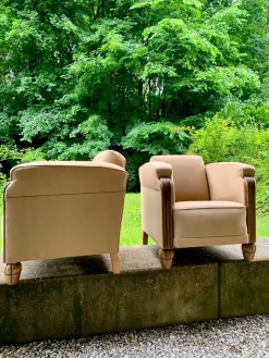 Set aus Vintage Art Deco Stühlen, 1920er