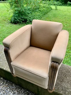 Set aus Vintage Art Deco Stühlen, 1920er