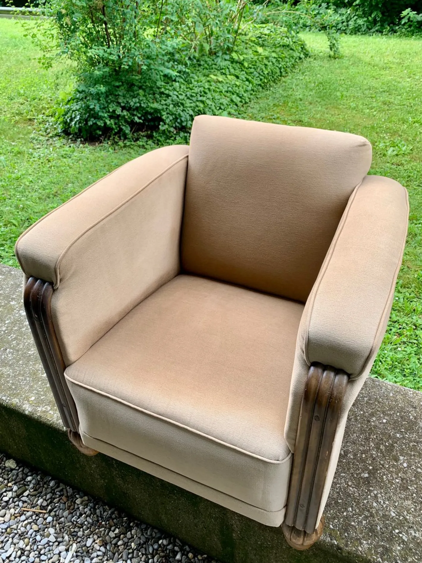 Set aus Vintage Art Deco Stühlen, 1920er