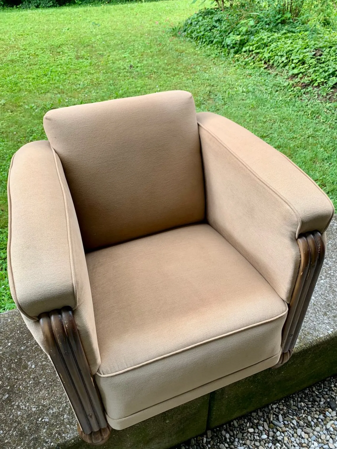 Set aus Vintage Art Deco Stühlen, 1920er