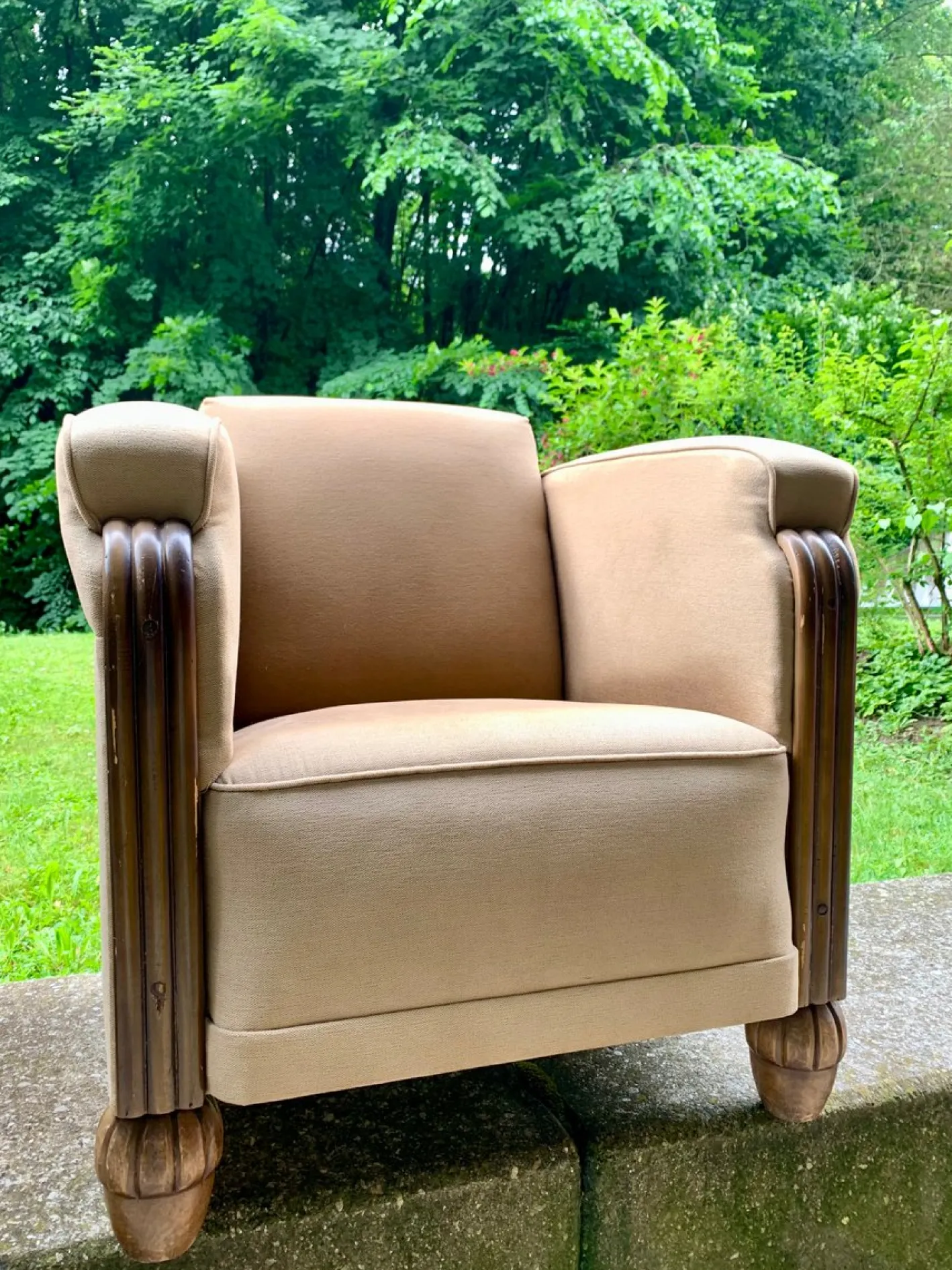 Set aus Vintage Art Deco Stühlen, 1920er