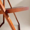 Set of 4 Mid-Century Modern Trieste Walnuss Klappstühle, 1960er, 4er Set