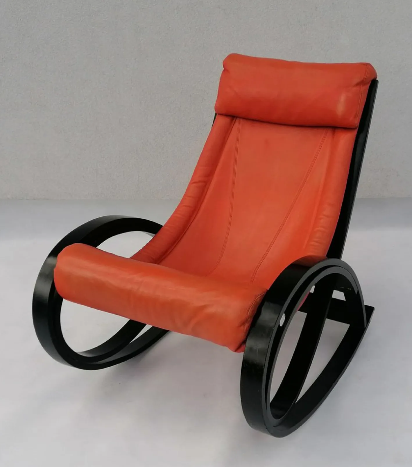 Sgarsul Schaukelstuhl von Gae Aulenti für Poltronova, 1960er