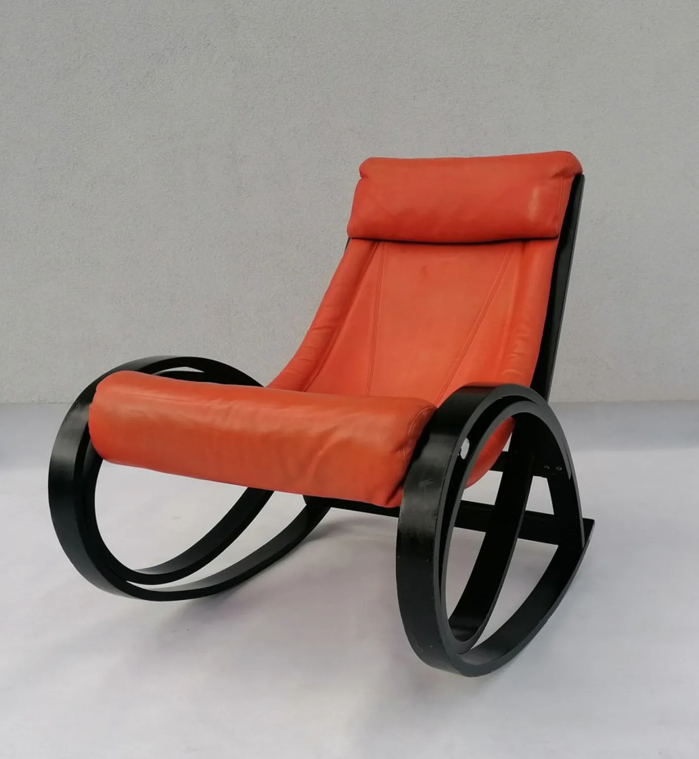 Sgarsul Schaukelstuhl von Gae Aulenti für Poltronova, 1960er