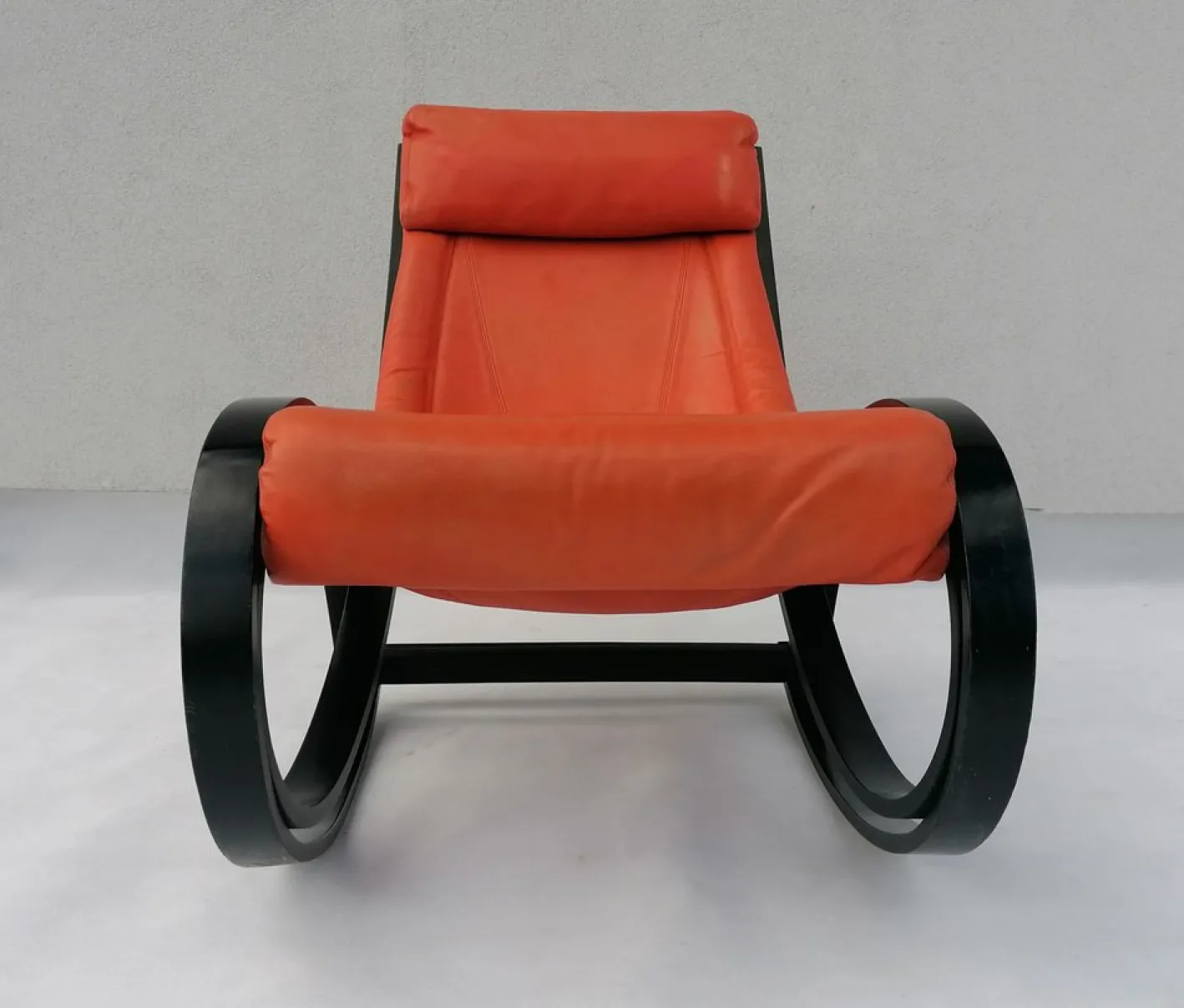 Sgarsul Schaukelstuhl von Gae Aulenti für Poltronova, 1960er