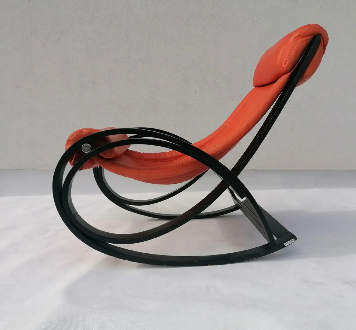 Sgarsul Schaukelstuhl von Gae Aulenti für Poltronova, 1960er