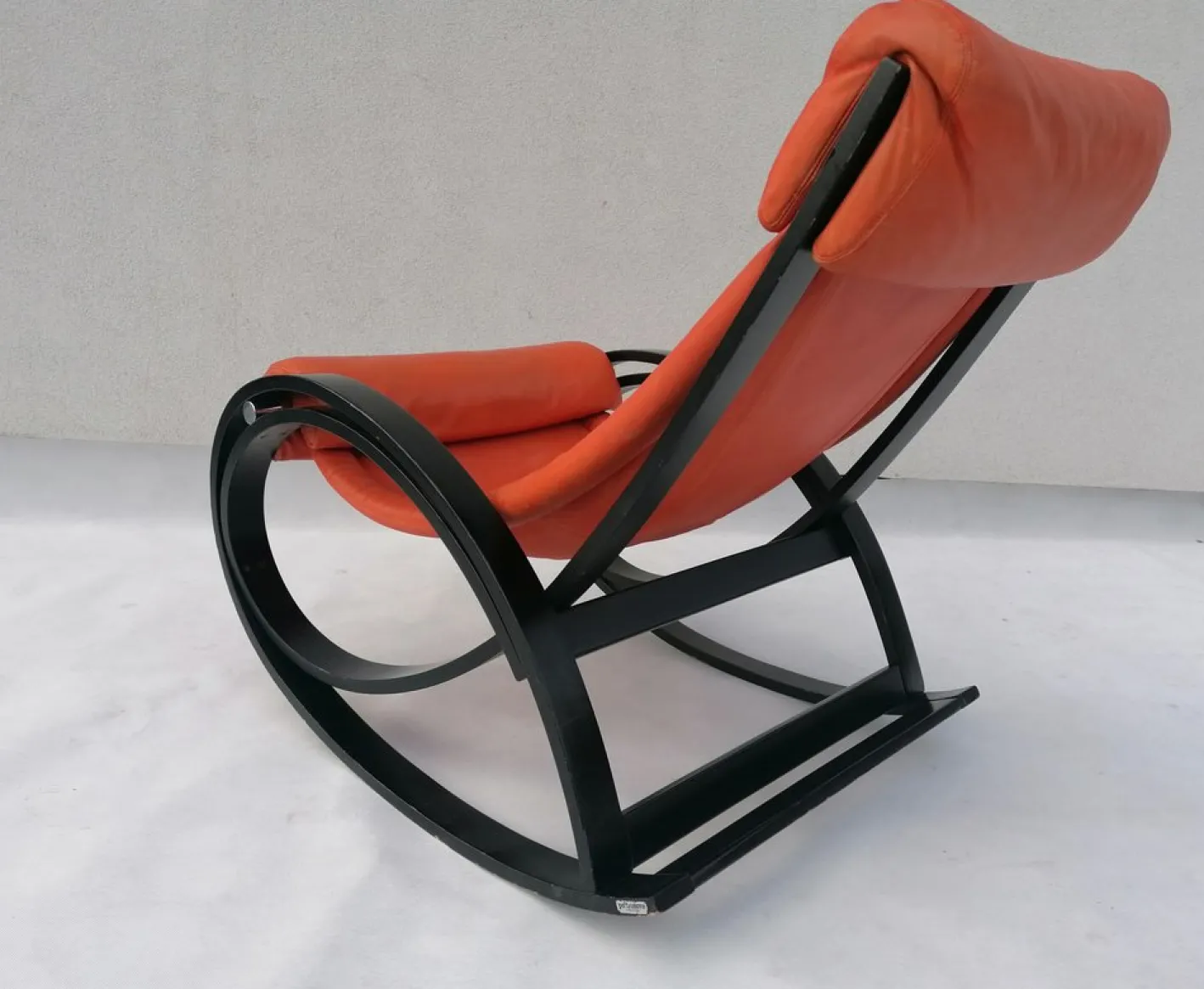 Sgarsul Schaukelstuhl von Gae Aulenti für Poltronova, 1960er