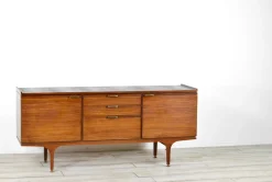 Sideboard aus Messing & Teak von Meredew, 1960er