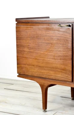 Sideboard aus Messing & Teak von Meredew, 1960er
