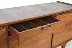 Sideboard aus Messing & Teak von Meredew, 1960er