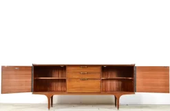 Sideboard aus Messing & Teak von Meredew, 1960er