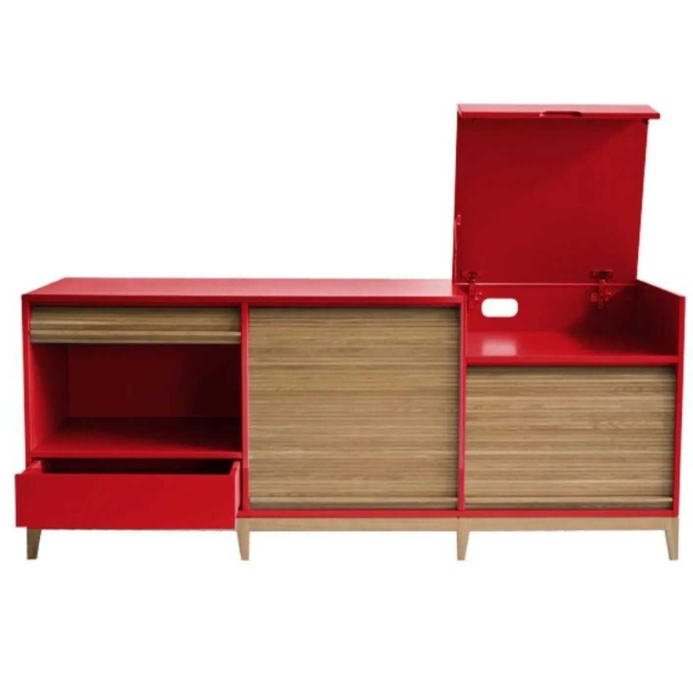 Sideboard in Blau und Grau von Colé Italia