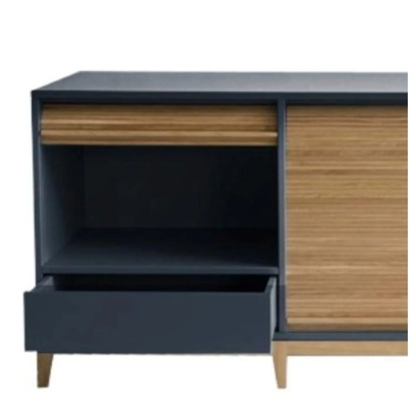 Sideboard in Blau und Grau von Colé Italia