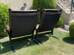 Siesta Sessel und Fußhocker von Ingmar Relling, 4 . Set