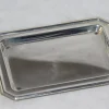 Silberner Toastständer mit Tablett, 1950er