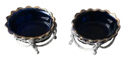 Silberne Salzstreuer von Mathieu Gérard, 1800er, 2er Set