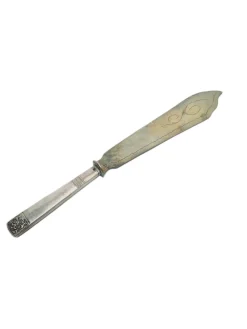 Silbernes Tortenmesser, Polen, 1960er Jahre
