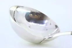 Silberne Vintage Suppenkelle