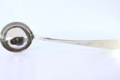 Silberne Vintage Suppenkelle