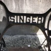 Singer Nähmaschine mit Beleuchtung, 1928