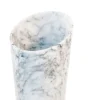 Single Glacette aus weißem Carrara Marmor von Fiammettav Home Collection