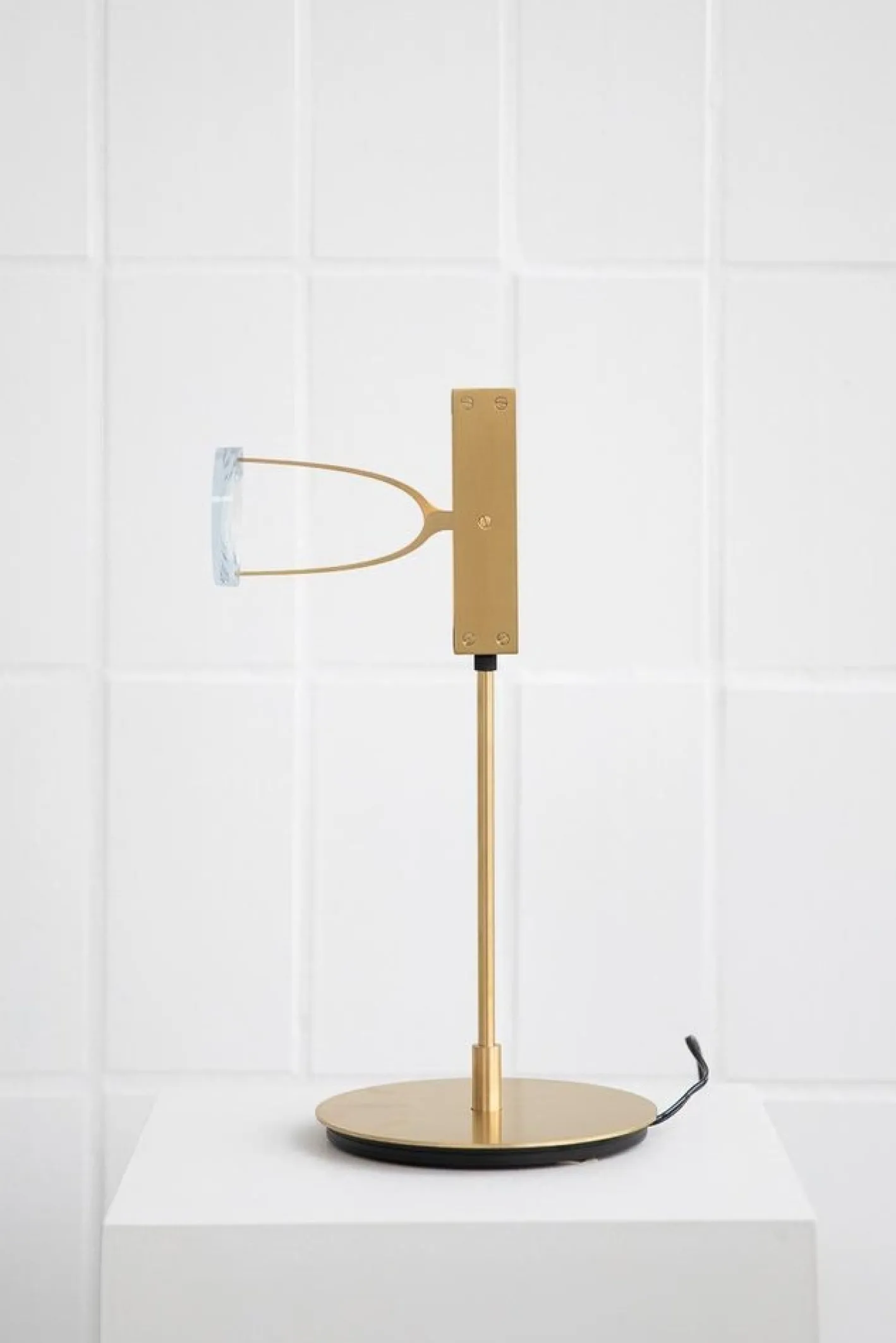 Single Lens Tischlampe von Object Density