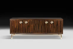 Sin Sideboard aus Ebenholz von Giorgio Ragazzini für VGnewtrend