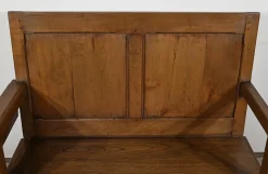 Sitzbank aus Kirschholz, 2. Hälfte 19. Jh.