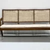 3-Sitzer Bank Sofa von Pierre Jeanneret, Indien, 1956
