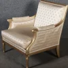 Sitzgruppe im Louis XVI Stil von Pierre Counot Blandin, Frankreich, 1980, 6er Set