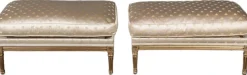 Sitzgruppe im Louis XVI Stil von Pierre Counot Blandin, Frankreich, 1980, 6er Set