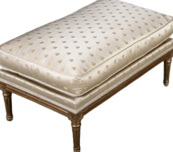 Sitzgruppe im Louis XVI Stil von Pierre Counot Blandin, Frankreich, 1980, 6er Set