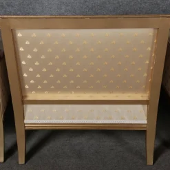 Sitzgruppe im Louis XVI Stil von Pierre Counot Blandin, Frankreich, 1980, 6er Set