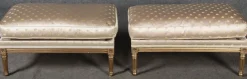 Sitzgruppe im Louis XVI Stil von Pierre Counot Blandin, Frankreich, 1980, 6er Set