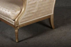 Sitzgruppe im Louis XVI Stil von Pierre Counot Blandin, Frankreich, 1980, 6er Set