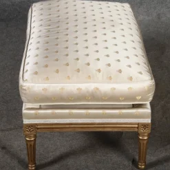Sitzgruppe im Louis XVI Stil von Pierre Counot Blandin, Frankreich, 1980, 6er Set