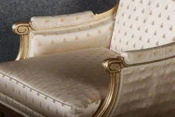 Sitzgruppe im Louis XVI Stil von Pierre Counot Blandin, Frankreich, 1980, 6er Set
