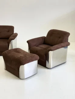 Sitzgruppe von Gian Pietro Arosio, 1970er, 5er Set