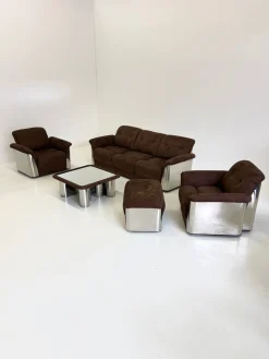 Sitzgruppe von Gian Pietro Arosio, 1970er, 5er Set