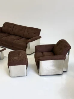 Sitzgruppe von Gian Pietro Arosio, 1970er, 5er Set
