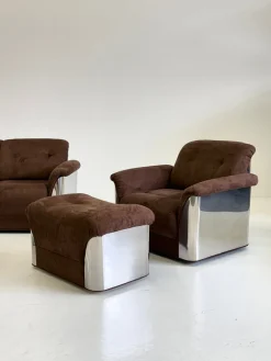 Sitzgruppe von Gian Pietro Arosio, 1970er, 5er Set