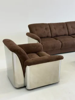 Sitzgruppe von Gian Pietro Arosio, 1970er, 5er Set