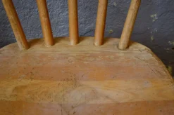 Skandinavische Esszimmerstühle aus Holz, 1950er, 2er Set