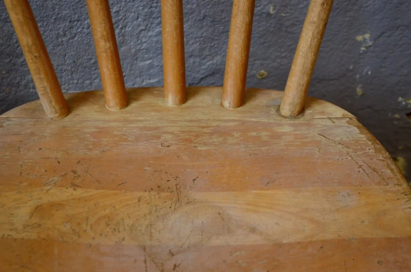 Skandinavische Esszimmerstühle aus Holz, 1950er, 2er Set