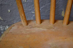 Skandinavische Esszimmerstühle aus Holz, 1950er, 2er Set