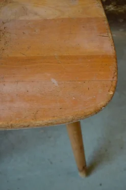 Skandinavische Esszimmerstühle aus Holz, 1950er, 2er Set