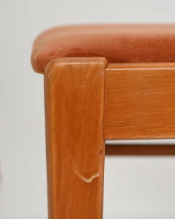 Skandinavische Esszimmerstühle aus Teak, 1960er, 4er Set
