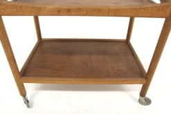 Skandinavischer AT-45 Servierwagen von Hans J Wegner für Andreas Tuck, Dänemark, 1950er